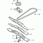 HRB216 TDAA LAWN MOWER, USA, VIN# MAAA-1000001 Rotary Blade (tda, Tdaa)