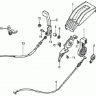 HRB216 TDAA LAWN MOWER, USA, VIN# MAAA-1000001 Throttle Lever (tda, Tdaa, Txa, Txaa)