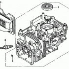 HRB217 HXA LAWN MOWER, USA, VIN# MAEA-1000001 Цилиндр