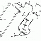 HRB217 HXA LAWN MOWER, USA, VIN# MAEA-1000001 Handlebar (hxa)