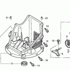 HRB217 TDA LAWN MOWER, USA, VIN# MAEA-1000001 МАСЛЯНЫЙ ПОДДОН