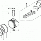 HRB217 TDA LAWN MOWER, USA, VIN# MAEA-1000001 Piston + Connecting Rod