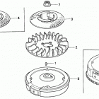 HRC215 PXA LAWN MOWER, USA, VIN# MZAU-6000001 TO MZAU-6099999 Flywheel (1)