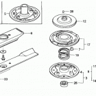 HRC215 PXA LAWN MOWER, USA, VIN# MZAU-6000001 TO MZAU-6099999 Rotary Blade