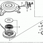 HRC215K1 PDA LAWN MOWER, USA, VIN# MZAU-6100001 Recoil Starter (3)