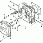 HRC216K2 HXA LAWN MOWER, USA, VIN# MAKA-1000001 ГОЛОВКА ЦИЛИНДРА