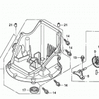 HRC216K2 PDA LAWN MOWER, USA, VIN# MAJA-1000001 Oil Pan (pda)