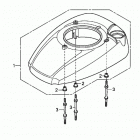 HRC216K3 PDA LAWN MOWER, USA, VIN# MAJA-1100001 Fan Cover (hrc216k3) (pda)
