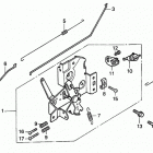 HRM195 PA LAWN MOWER, USA, VIN# MZBV-6000001 Управление