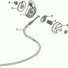 HRM195 PA LAWN MOWER, USA, VIN# MZBV-6000001 Throttle Lever