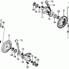 HRM21 SVA LAWN MOWER, USA, VIN# MZAV-6000001 Rear Wheel (s Type)