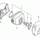 HRM215K1 PXA LAWN MOWER, USA, VIN# MZBB-6200001 TO MZBB-6299999 Глушитель