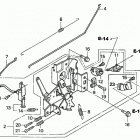 HRM215K4 HXA-A LAWN MOWER, USA, VIN# MZBB-6507201 Управление