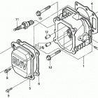 HRM215K4 HXA-A LAWN MOWER, USA, VIN# MZBB-6507201 ГОЛОВКА ЦИЛИНДРА