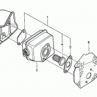 HRM215K4 SXA LAWN MOWER, USA, VIN# MZBB-6500001 TO MZBB-6507200 Глушитель