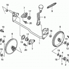 HRR216K3 VXA LAWN MOWER, USA, VIN# MZCG-7200001 TO MZCG-7599999 Заднее колесо 2