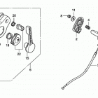HRR216K4 VXA LAWN MOWER, USA, VIN# MZCG-7700001 TO MZCG-7799999 Throttle Lever