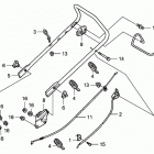 HRR216K5 PDAA LAWN MOWER, USA, VIN# MZCG-7800001 Handlebar (pdaa,pdca)