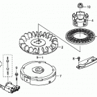 HRR216K5 VXAA LAWN MOWER, USA, VIN# MZCG-7800001 Flywheel (cast Iron)