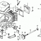 HRS21 PA LAWN MOWER, JPN, VIN# VA2-1000001 Цилиндр