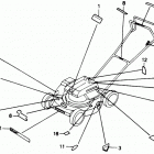 HRS21 PVA LAWN MOWER, JPN, VIN# VA2-1000001 Наклейки предупреждения
