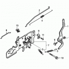 HRS216 SDA LAWN MOWER, USA, VIN# MZBZ-6000001 TO MZBZ-6065864 Управление