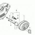 HRS216 SDA LAWN MOWER, USA, VIN# MZBZ-6000001 TO MZBZ-6065864 Глушитель