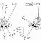 HRS216K3 SDAA LAWN MOWER, USA, VIN# MZBZ-6370001 Labels (2)