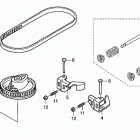HRT216 S3DA LAWN MOWER, USA, VIN# MZCG-6000001 TO MZCG-6195898 РАСПРЕДВАЛ