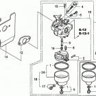 HRT216 S3DA LAWN MOWER, USA, VIN# MZCG-6000001 TO MZCG-6195898 Карбюратор
