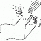 HRX217 TDA LAWN MOWER, USA, VIN# MAGA-1000001 Throttle Lever (1)