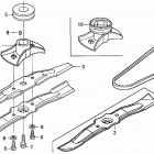HRZ216 TDAA LAWN MOWER, USA, VIN# MAFA-1000001 Rotary Blade