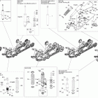GSX LE & SE 1200 XR 08- rear suspension shocks le 120''