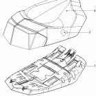 GSX LE & SE 1200 XR Сиденье