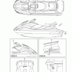 (WAVERUNNER FX HO) FY1800K Наклейки предупреждения