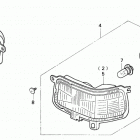 H6522 A2 COMPACT TRACTOR, JPN, VIN# TZAD-1000001 TO TZAD-1001869 Фара