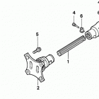 H6522 A2 COMPACT TRACTOR, JPN, VIN# TZAD-1000001 TO TZAD-1001869 Propeller Shaft A