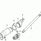 H6522 A2 COMPACT TRACTOR, JPN, VIN# TZAD-1000001 TO TZAD-1001869 Propeller Shaft B
