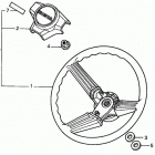 H6522 A2 COMPACT TRACTOR, JPN, VIN# TZAD-1000001 TO TZAD-1001869 Рулевое колесо