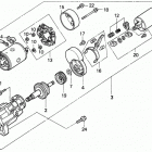 H6522 A2-A COMPACT TRACTOR, JPN, VIN# TZAD-1001870 TO TZAD-1099999 Стартер