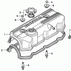 H6522 A4-A COMPACT TRACTOR, JPN, VIN# TZAD-1001870 TO TZAD-1099999 Крышка головки цилиндров