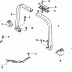 H6522 A4-A COMPACT TRACTOR, JPN, VIN# TZAD-1001870 TO TZAD-1099999 Roll Over Protector