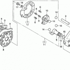 H6522 A4H COMPACT TRACTOR, JPN, VIN# TZAD-1000001 TO TZAD-1001869 Тормоза
