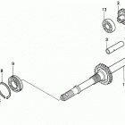 H6522 A4H COMPACT TRACTOR, JPN, VIN# TZAD-1000001 TO TZAD-1001869 Input Shaft