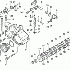H6522 A4H COMPACT TRACTOR, JPN, VIN# TZAD-1000001 TO TZAD-1001869 Middle P.t.o. Brake