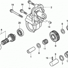 H6522 A4H COMPACT TRACTOR, JPN, VIN# TZAD-1000001 TO TZAD-1001869 Middle P.t.o. Gear