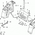 H6522 A4H COMPACT TRACTOR, JPN, VIN# TZAD-1000001 TO TZAD-1001869 Заднее крыло
