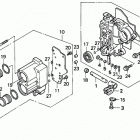H6522 A4H-A COMPACT TRACTOR, JPN, VIN# TZAD-1001870 TO TZAD-1099999 Accumulator Body