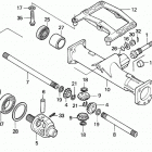 H6522 A4H-A COMPACT TRACTOR, JPN, VIN# TZAD-1001870 TO TZAD-1099999 Front Differential Gear