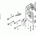 H2113 GDA LAWN TRACTOR, USA, VIN# MZBF-6200001 ГОЛОВКА ЦИЛИНДРА
